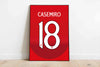 Man Utd Players Print