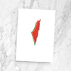 Watermelon shape Palestine